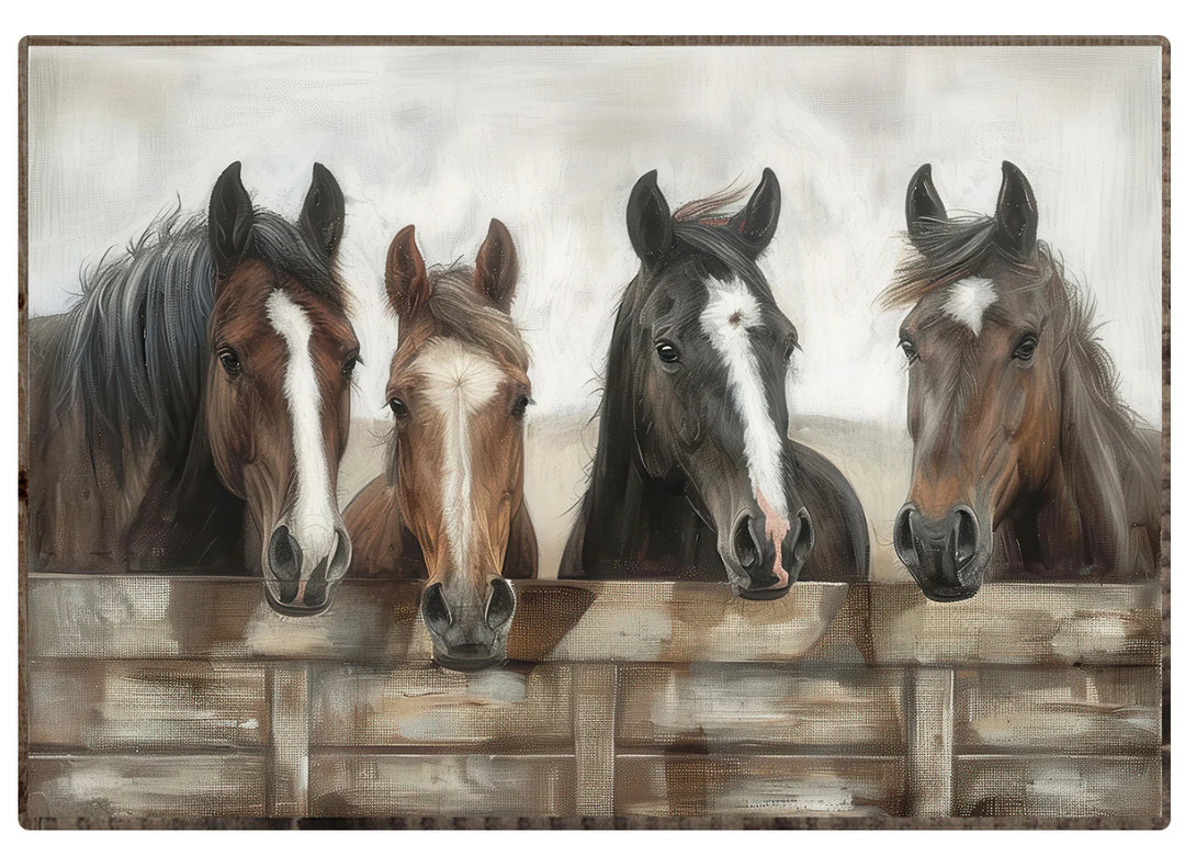 6087 Horse Painting Sign