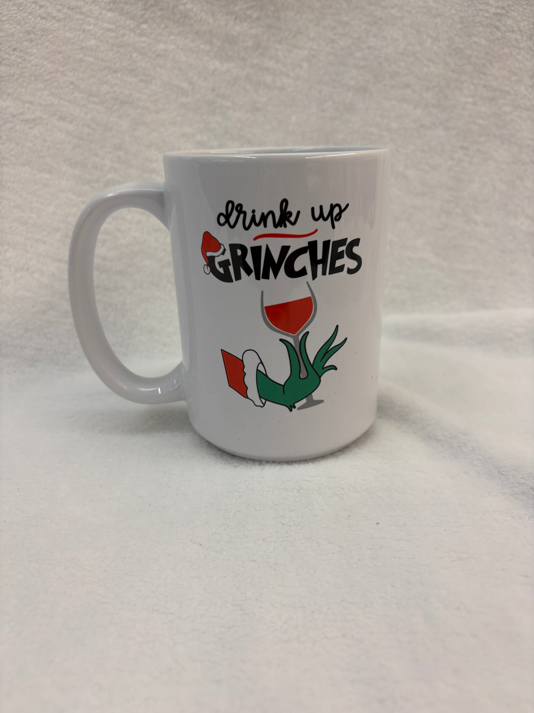 15oz Mug Drink Up Grinch