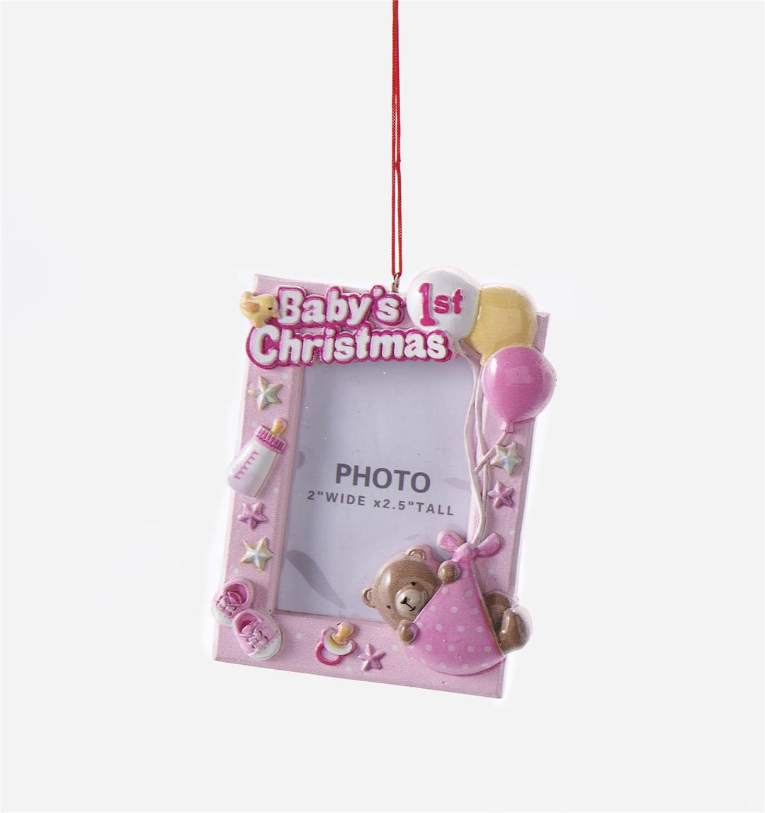 Pink Baby Girl Ornament