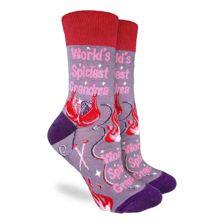 Women’s World’s Spiciest Grandma Socks