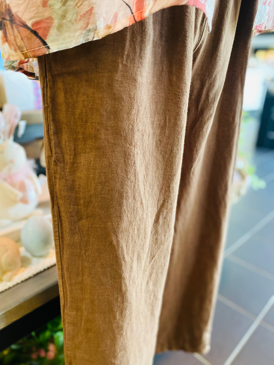 Linen Flowy Pant