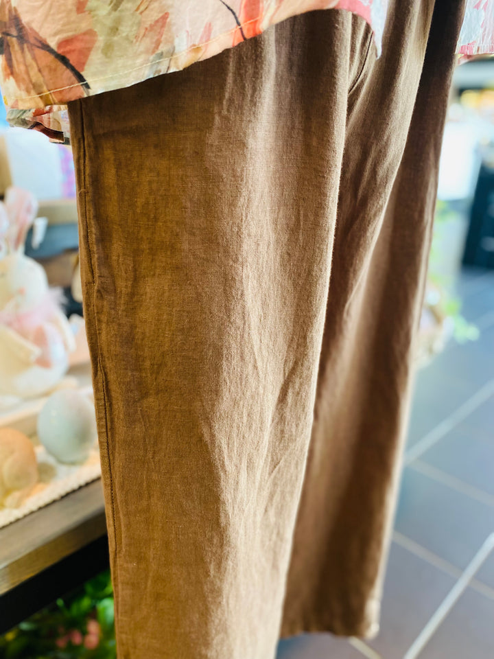 Linen Flowy Pant