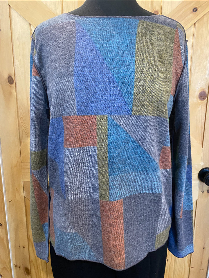 Reversible Patchwork Long Sleeve