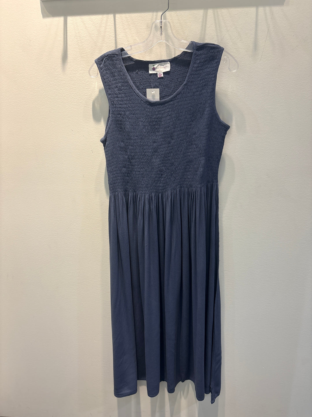Blue Sleeveless Dress