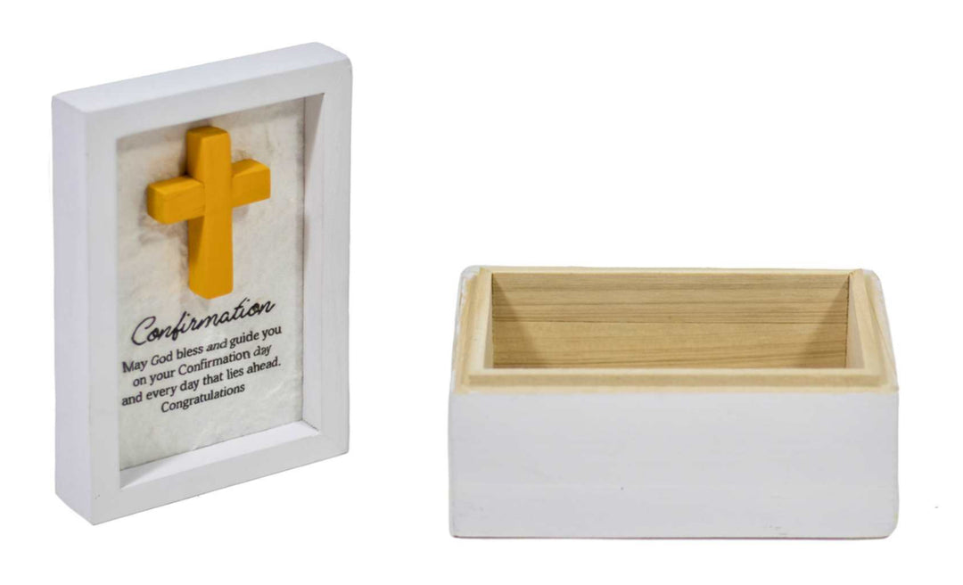 Prayer Card W/Wood Box