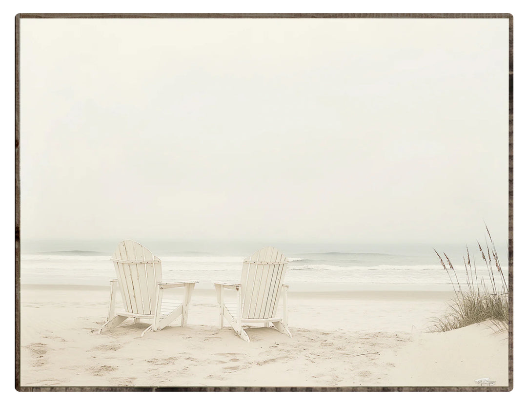 7019 Beach Chairs On Shore