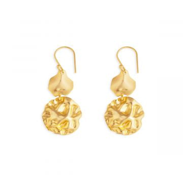 Marla Gold Tone Earring