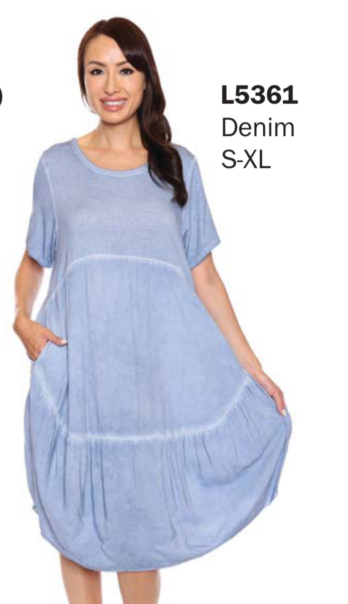 Flowy Tiered T-Shirt Dress