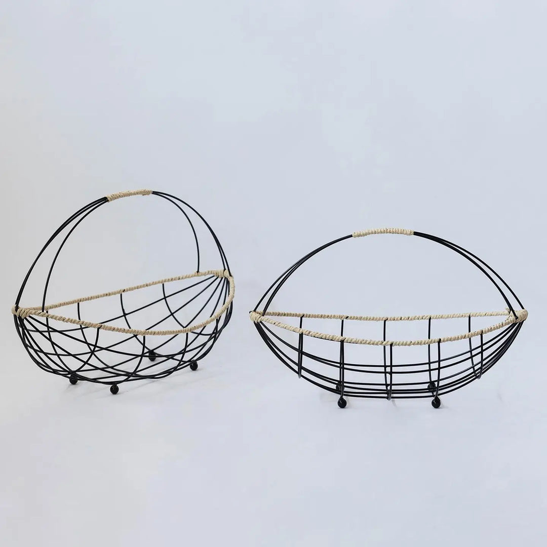 Metal Basket W/Handle