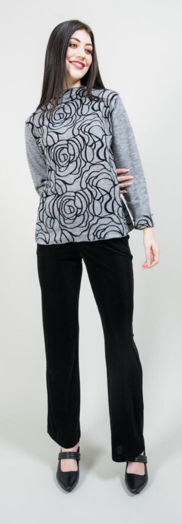 Reversible Floral Long Sleeve