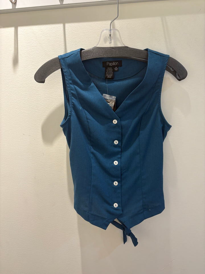 Tailored Button Front Vest