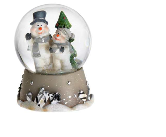 1.8” Christmas Themed Water Globe