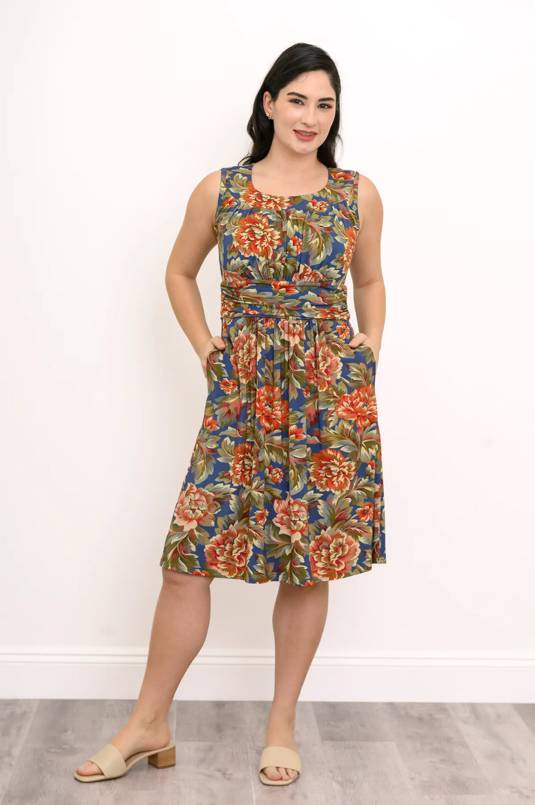 Roam Khaki Vintage Bamboo Dress
