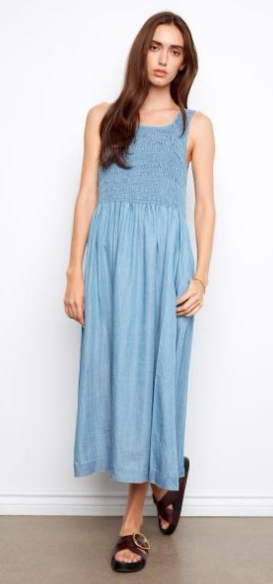 Sleeveless Maxi Tencel Dress