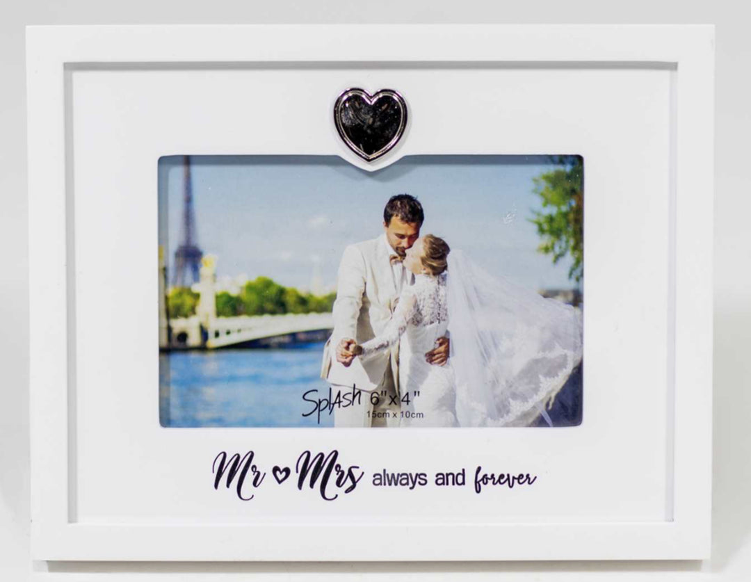 6x4” Mr & Mrs Always Frame