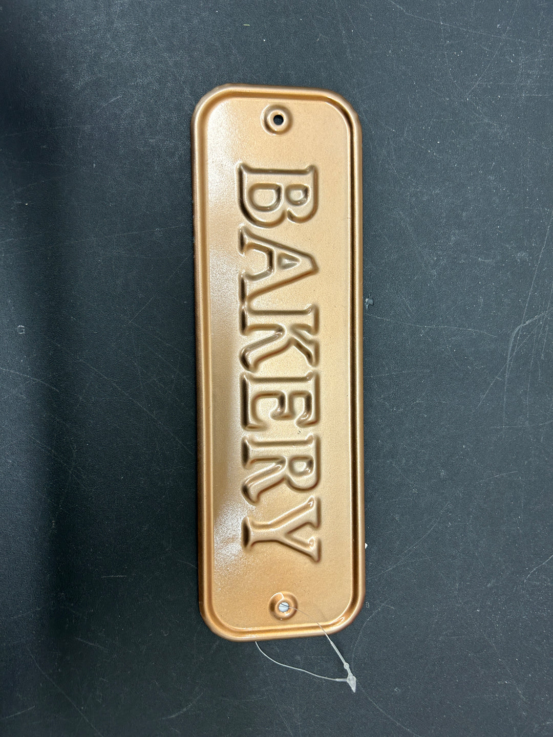 3x8.5” Bakery Copper Sign