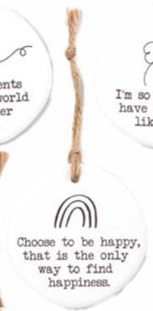 Ceramic Keepsake Hanger
