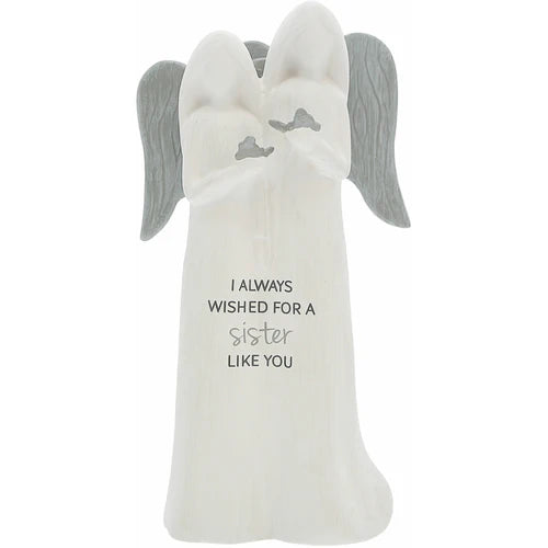 9” Sister Like You Angel Holding butterflies