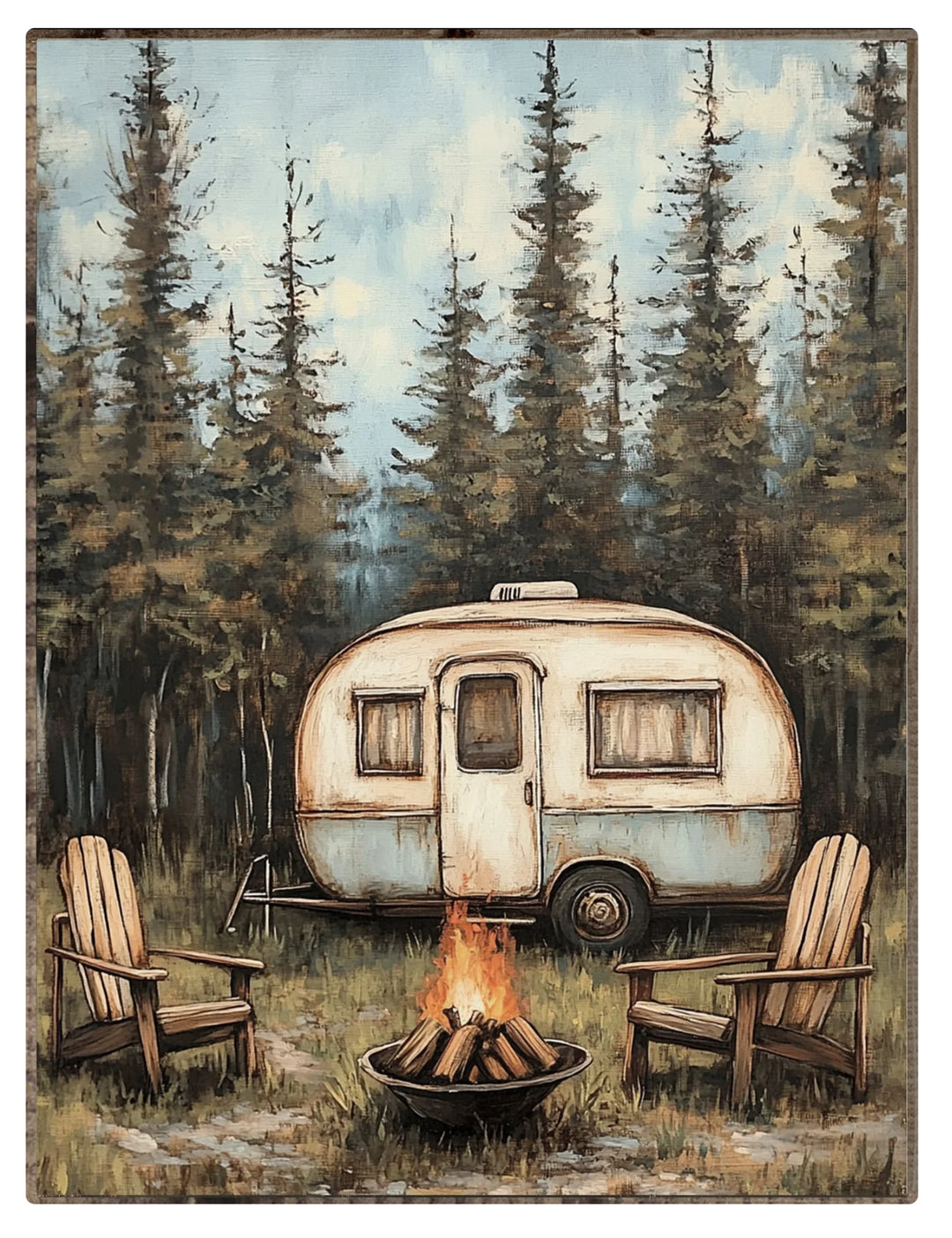 7021 Vintage Camper