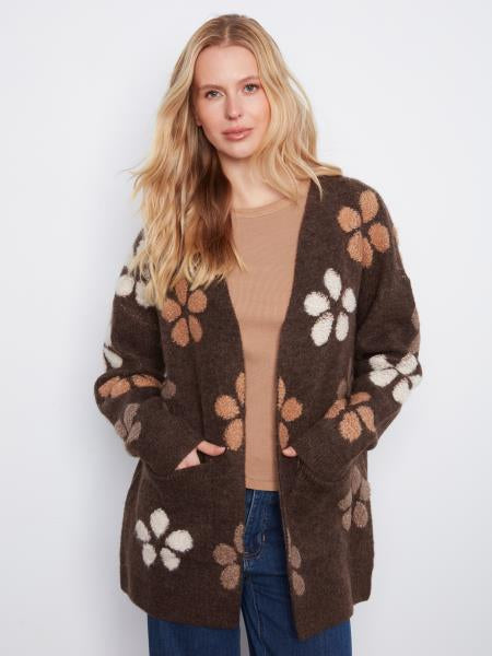 Flower Long Sleeve Cardigan