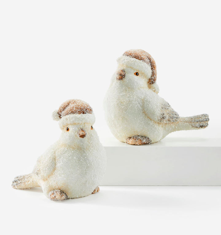 Winter Bird Figurine