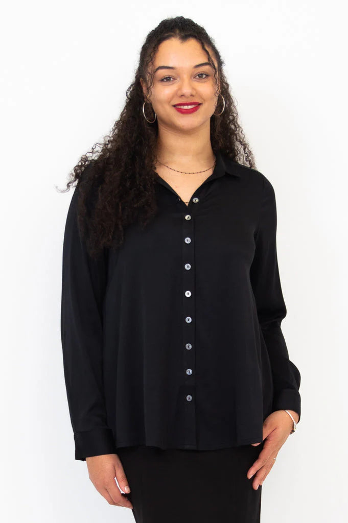 Sylvie Black Blouse