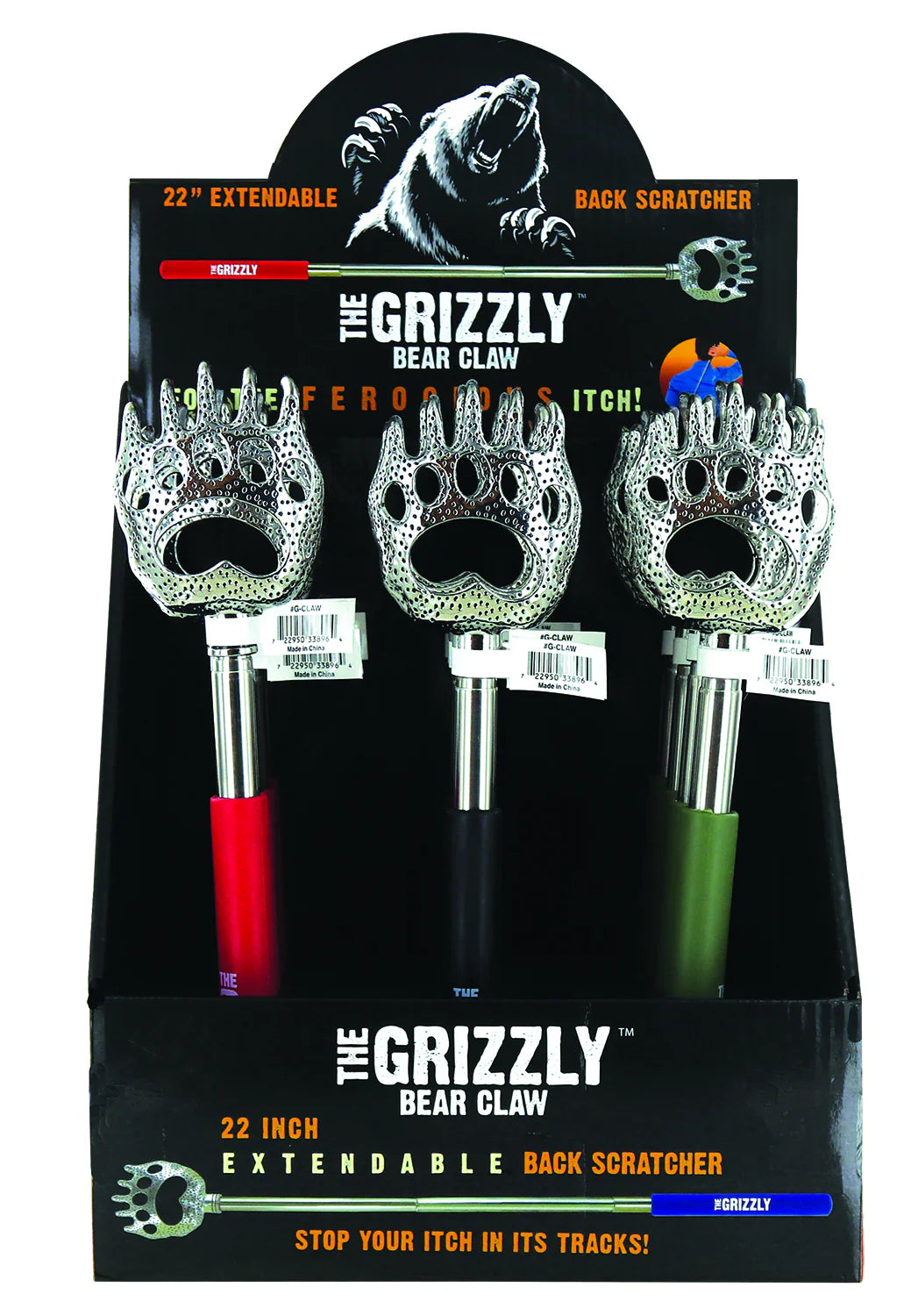 Grizzly Bear Claw Back Scratcher
