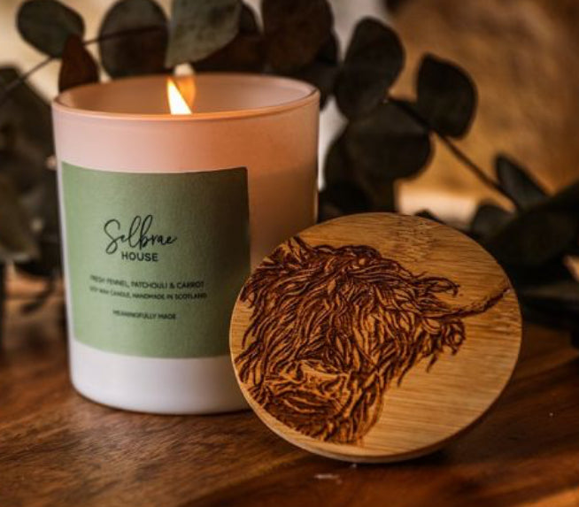 White Fresh Fennel & Patchouli Candle