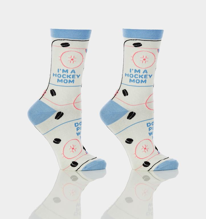 I Am A Hockey Mom Women Crew Socks