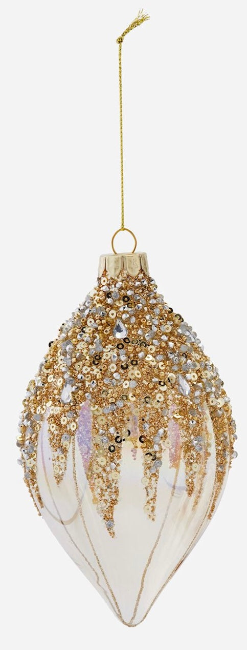 Glass Sequin Ornament