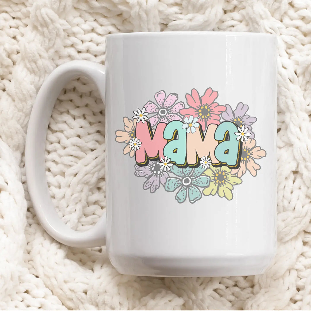 15oz Mama Floral Mug