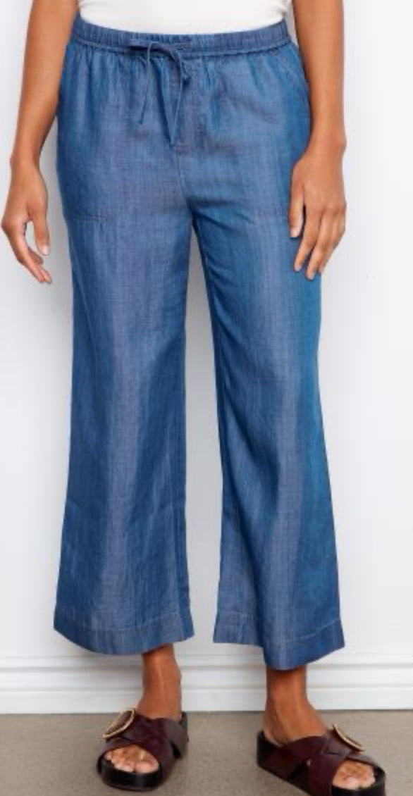 Tencel Wide Leg Jogger Pant