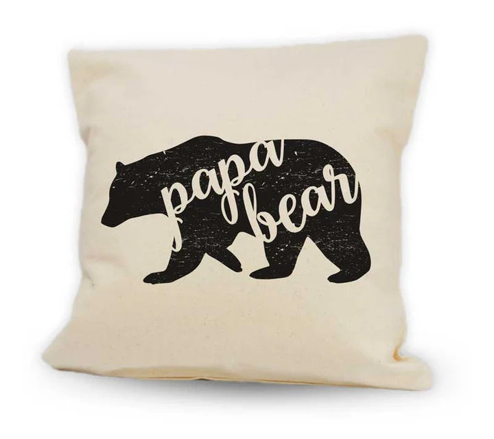 12x12” Bear Mini Pillow