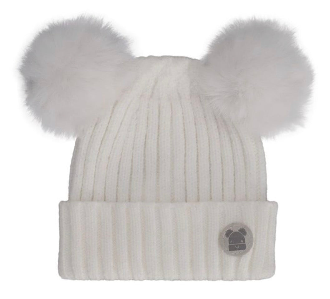 O/S Double Pom Toque
