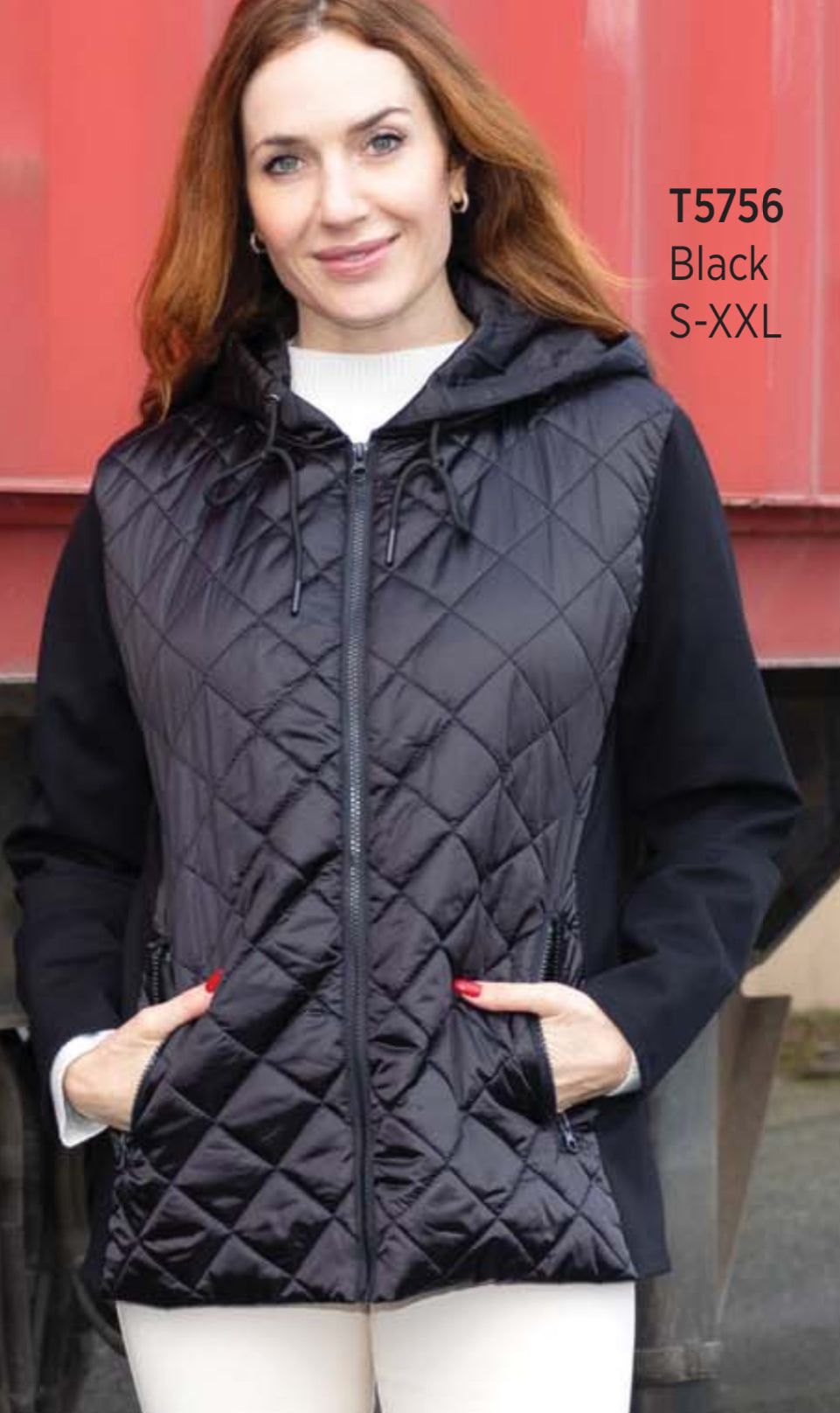 Scuba Puff Zip Up Jacket W/Hood