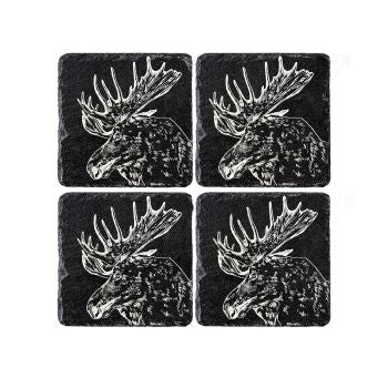 4 Slate Coasters