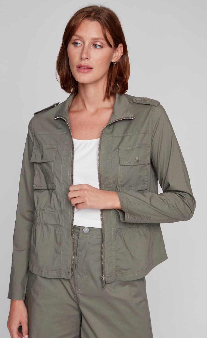 Ladies Light Weight Zipper Jacket
