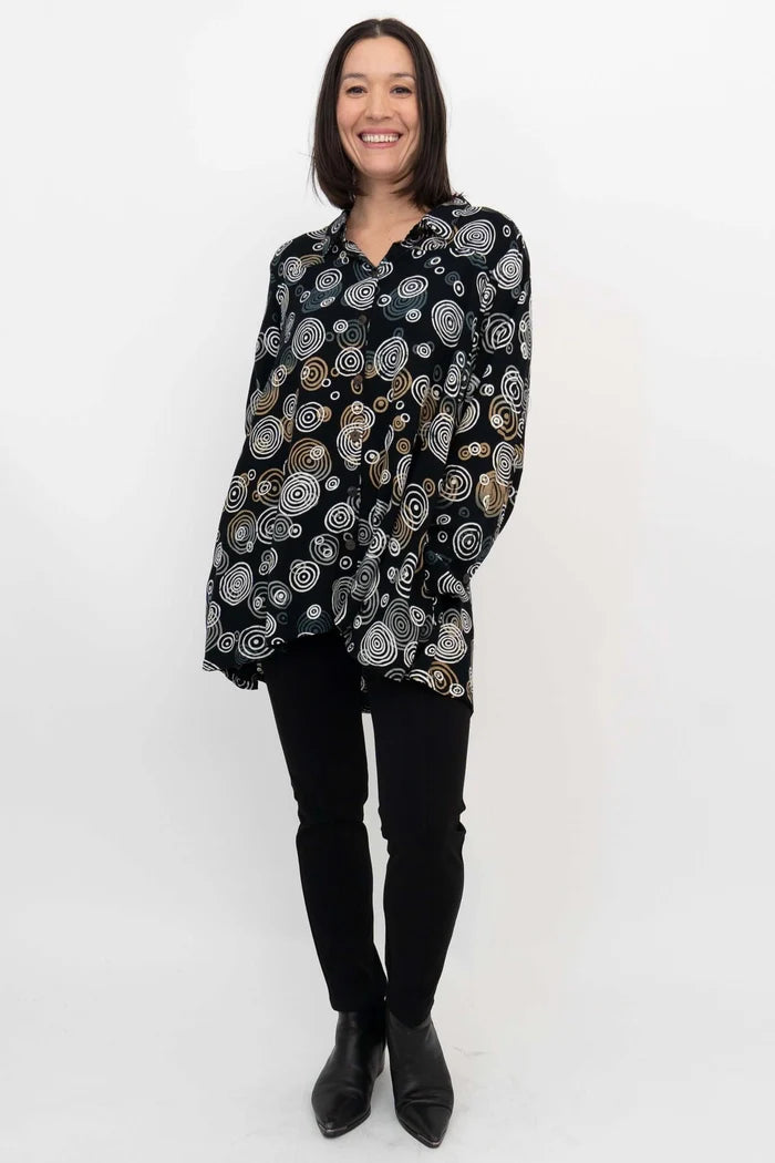 Stanley Dark Bubbles Blouse