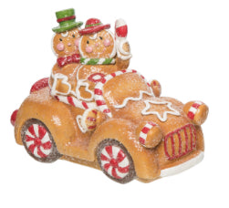 Resin Gingerbread Car