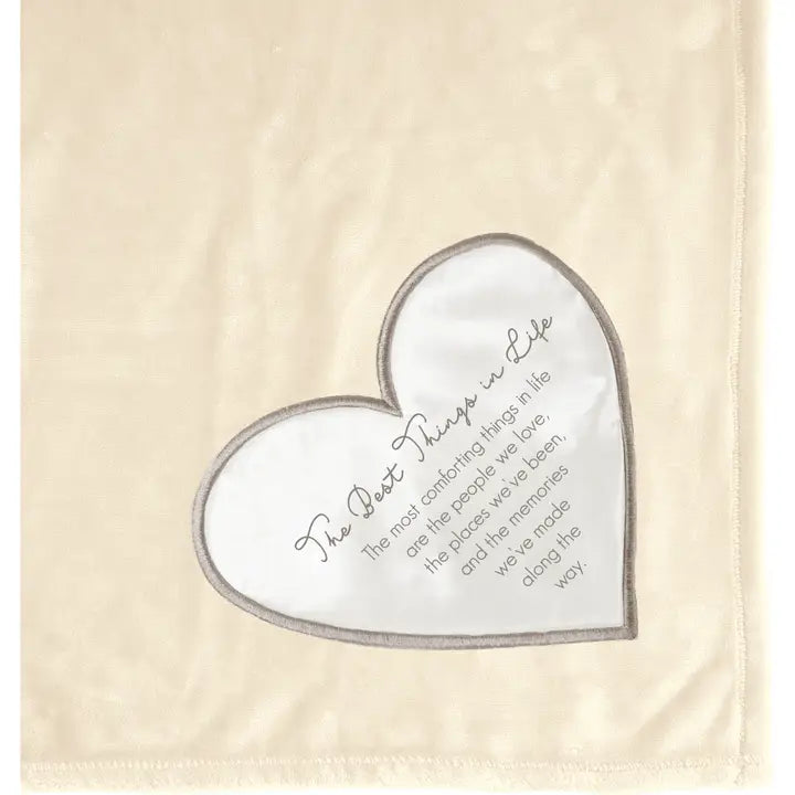 Best Things In Life 50x60” Plush Blanket
