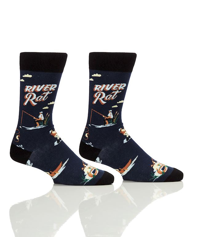 River Rat Mens Crew Socks