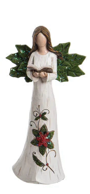 Resin Traditional Christmas Angel Figurine