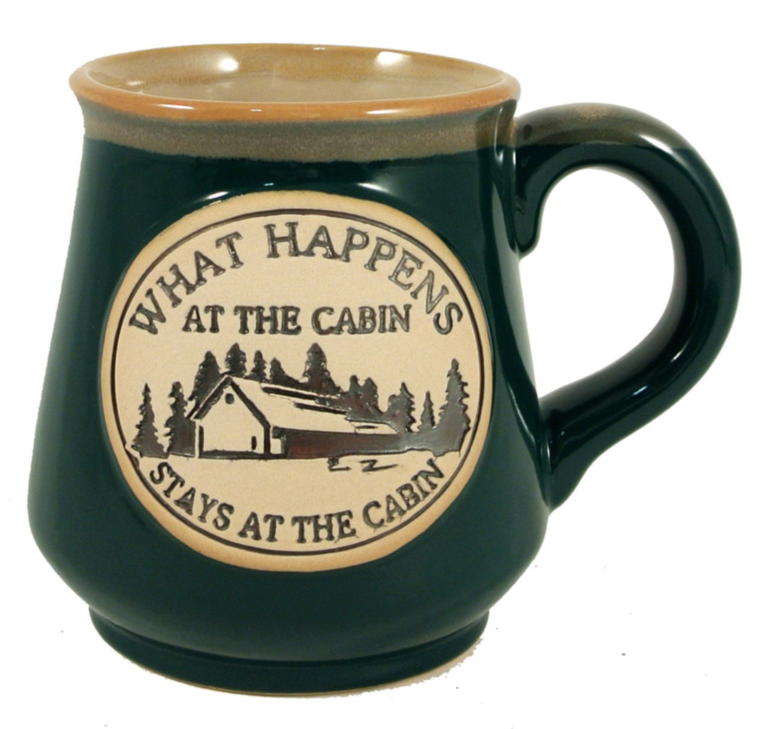 What Happens At The Cabin Mug