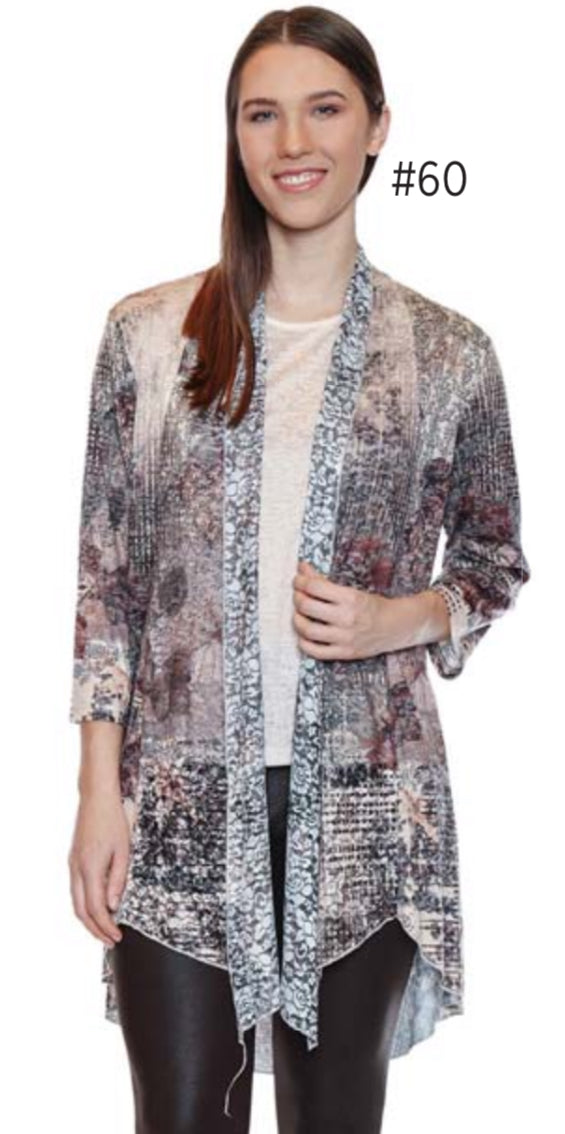 Printed 2pc Cardigan Set