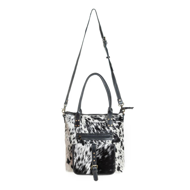 Mesa Maverick Tote Bag (Black & White) 15.5”WX3”D