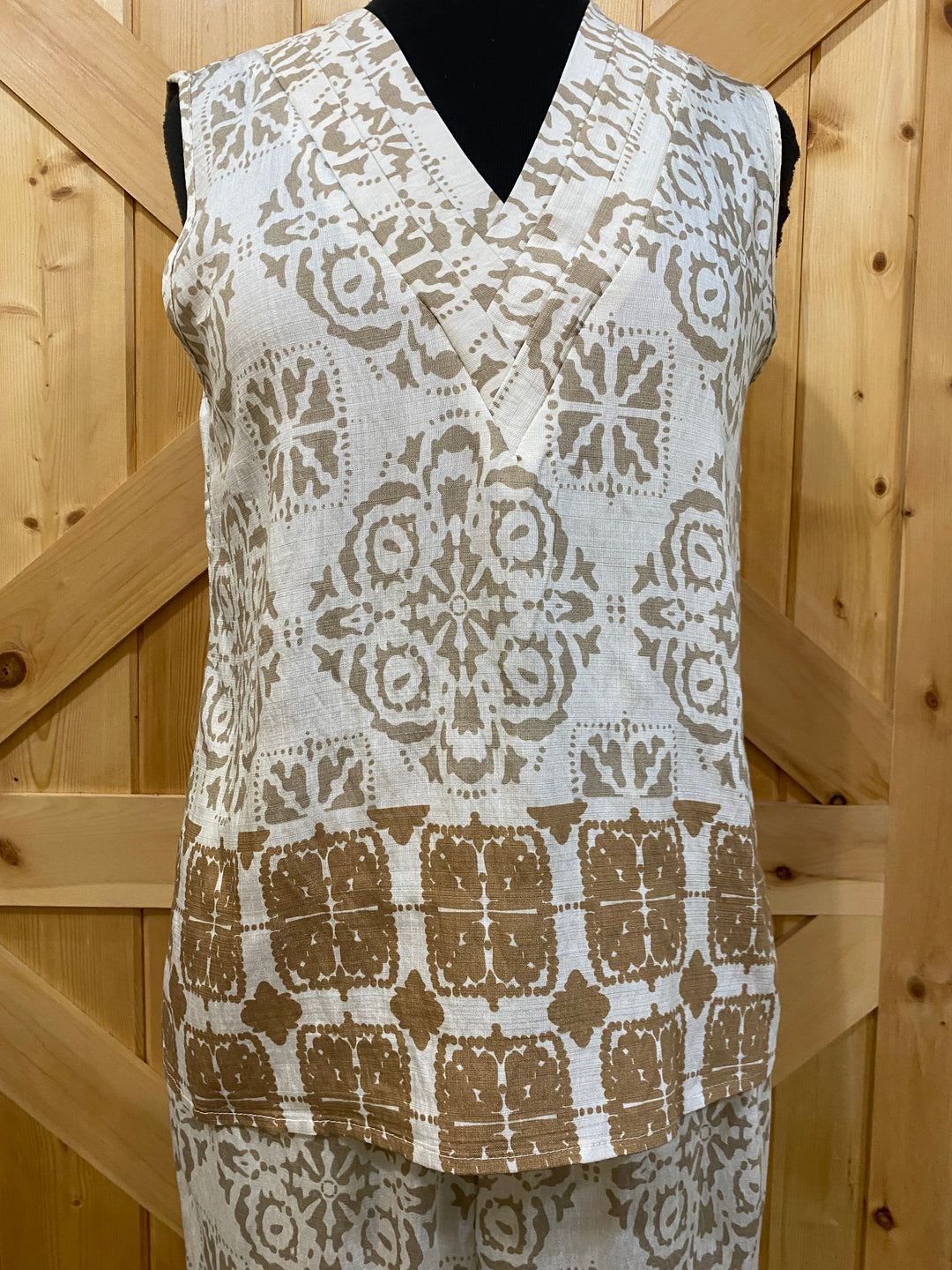 Flowy Patterned Top