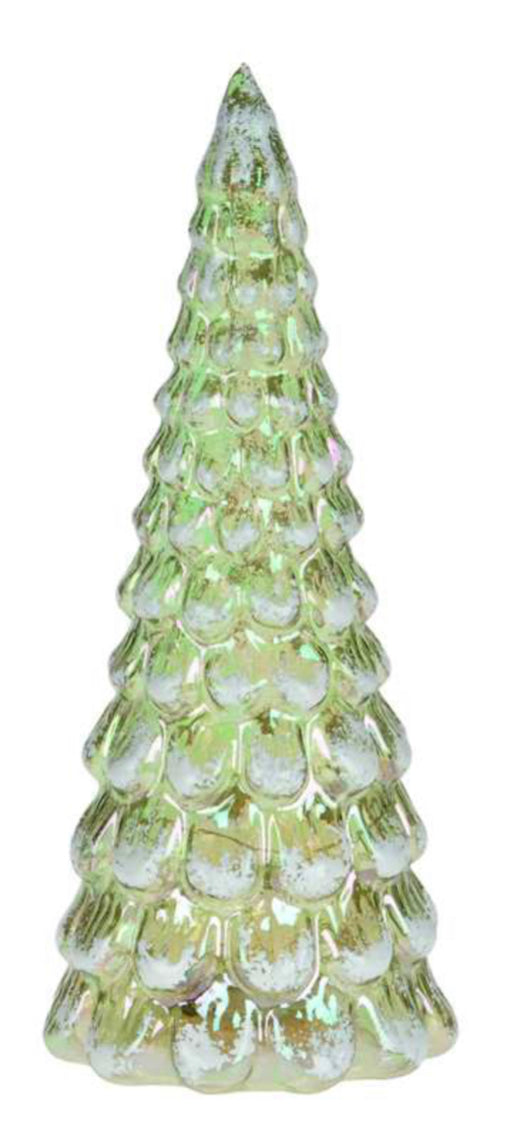 Green LED Glass Tree