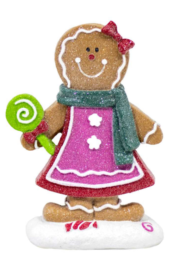 Resin Pink Gingerbread