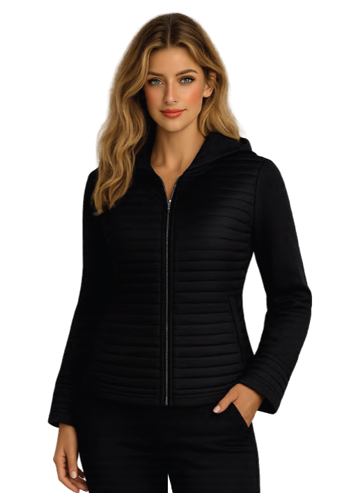 Black Zip Up Jacket