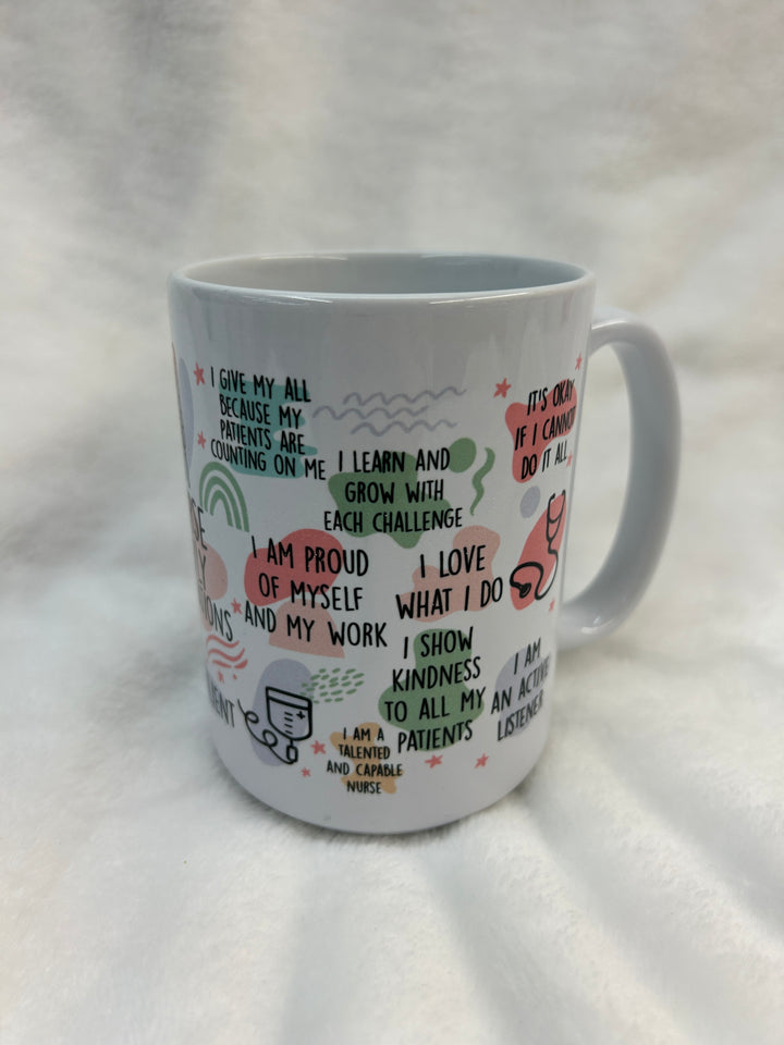 Peak To Pine Nurse 15oz Mug